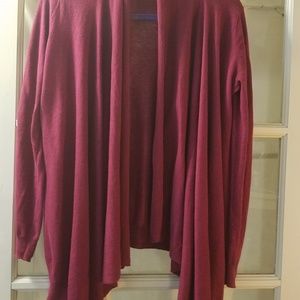 Moda International Open Draped Cardigan XS